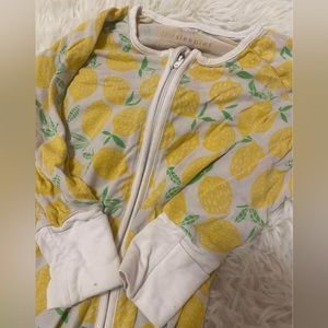 6-12 month Little Sleepies Lemon Zippee